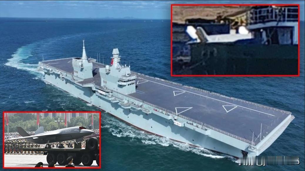 076舰载机队已渐成型，飞鸿-97只是其中之一！近日，第二次海试归来的076型