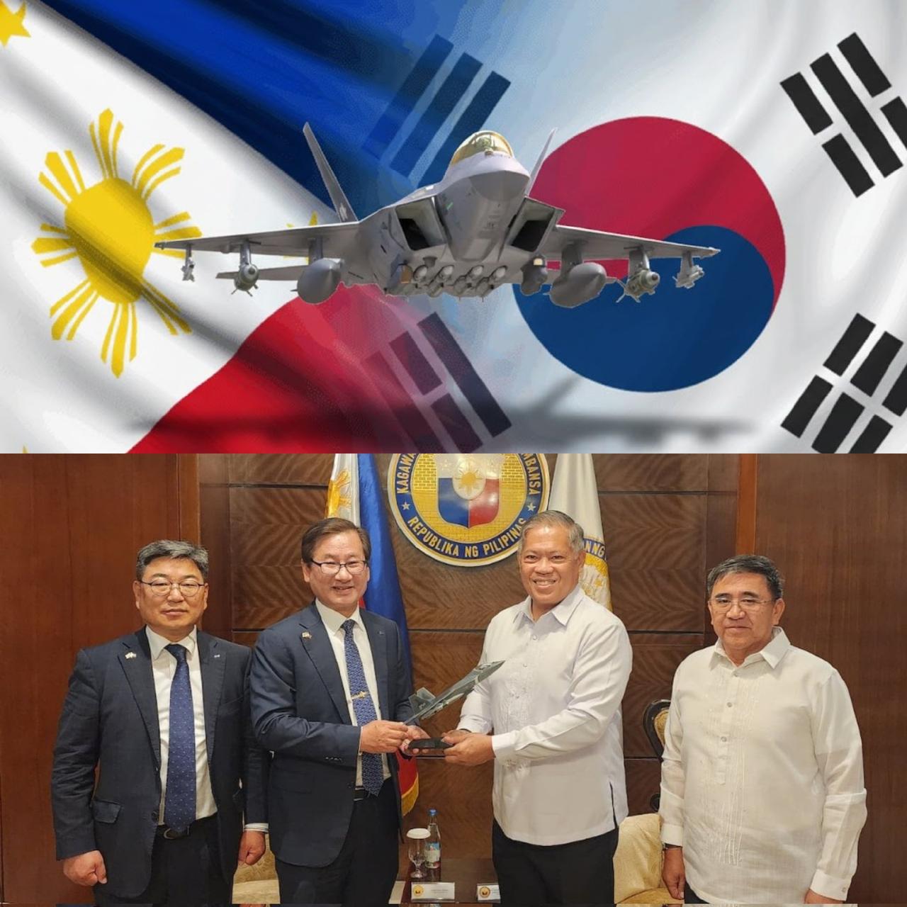 韩国强力推销猎鹰战机给菲律宾！韩国航空航天工业公司表示，韩国正准备确保KF2