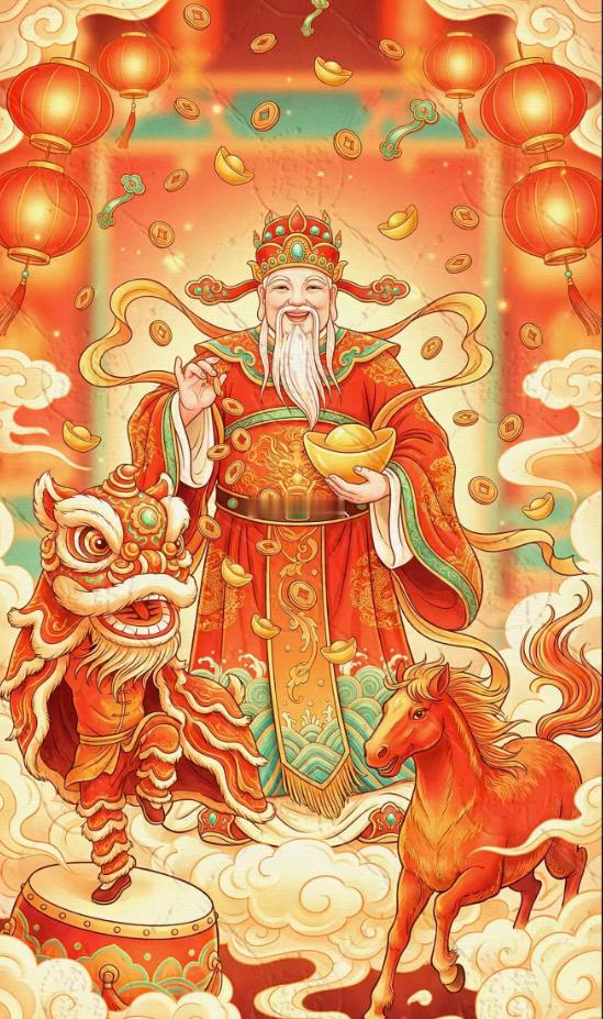 财神到，禄运相随焚香迎奉财神落座，愿求财之路少阻碍、多良机。付出皆有丰厚回报，合