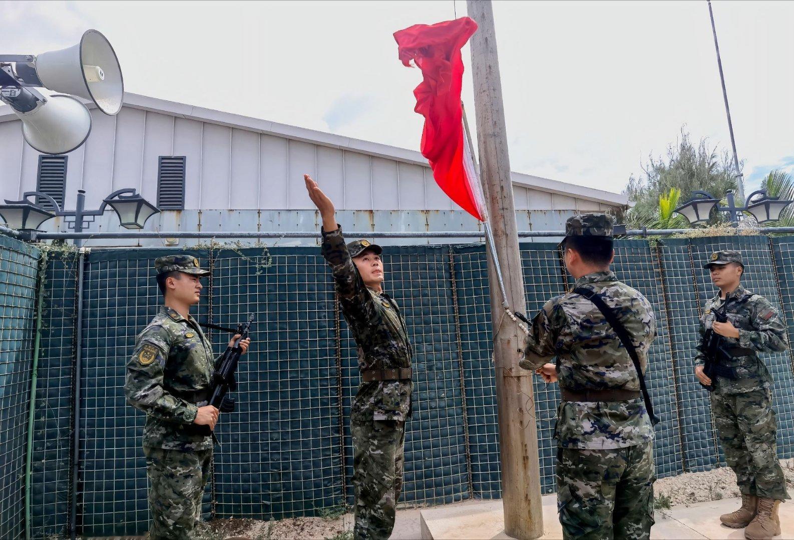 24年中国驻索马里大使馆武警警卫小组。