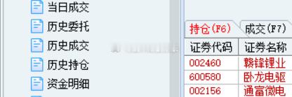 最近清了核聚变，CPO等，现在就三只在做T了~！​​​
