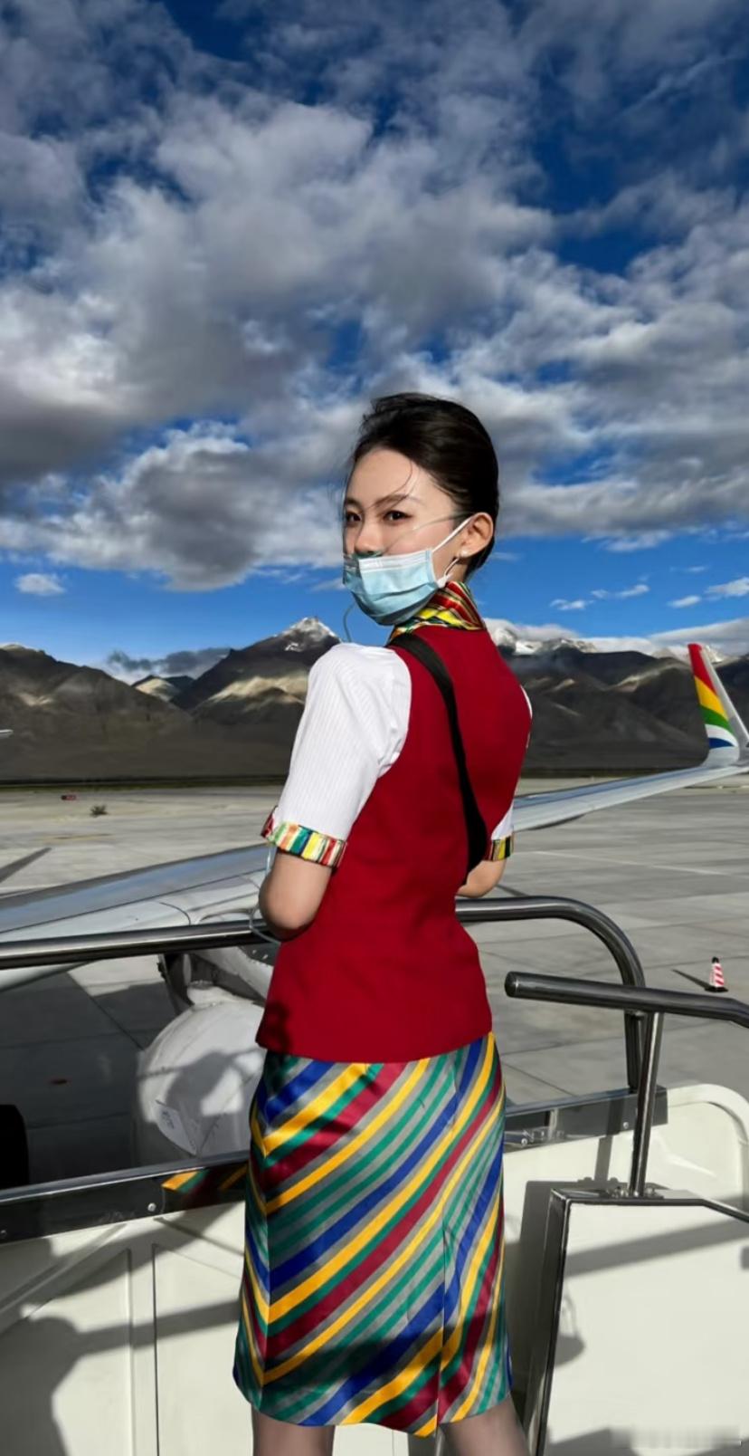 高原上的空姐。​​​