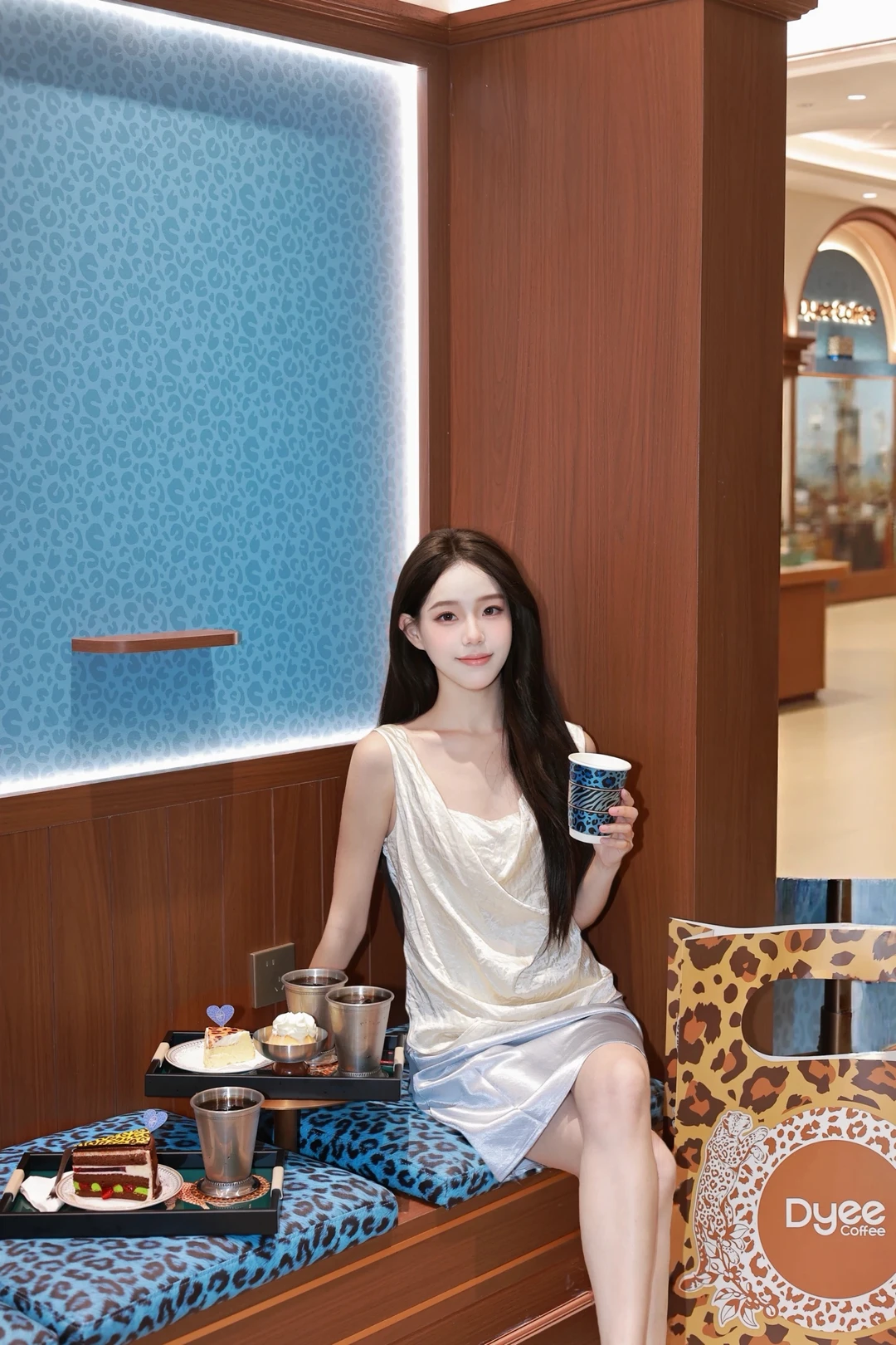 国贸新店｜和闺蜜新发现的豹纹下午茶