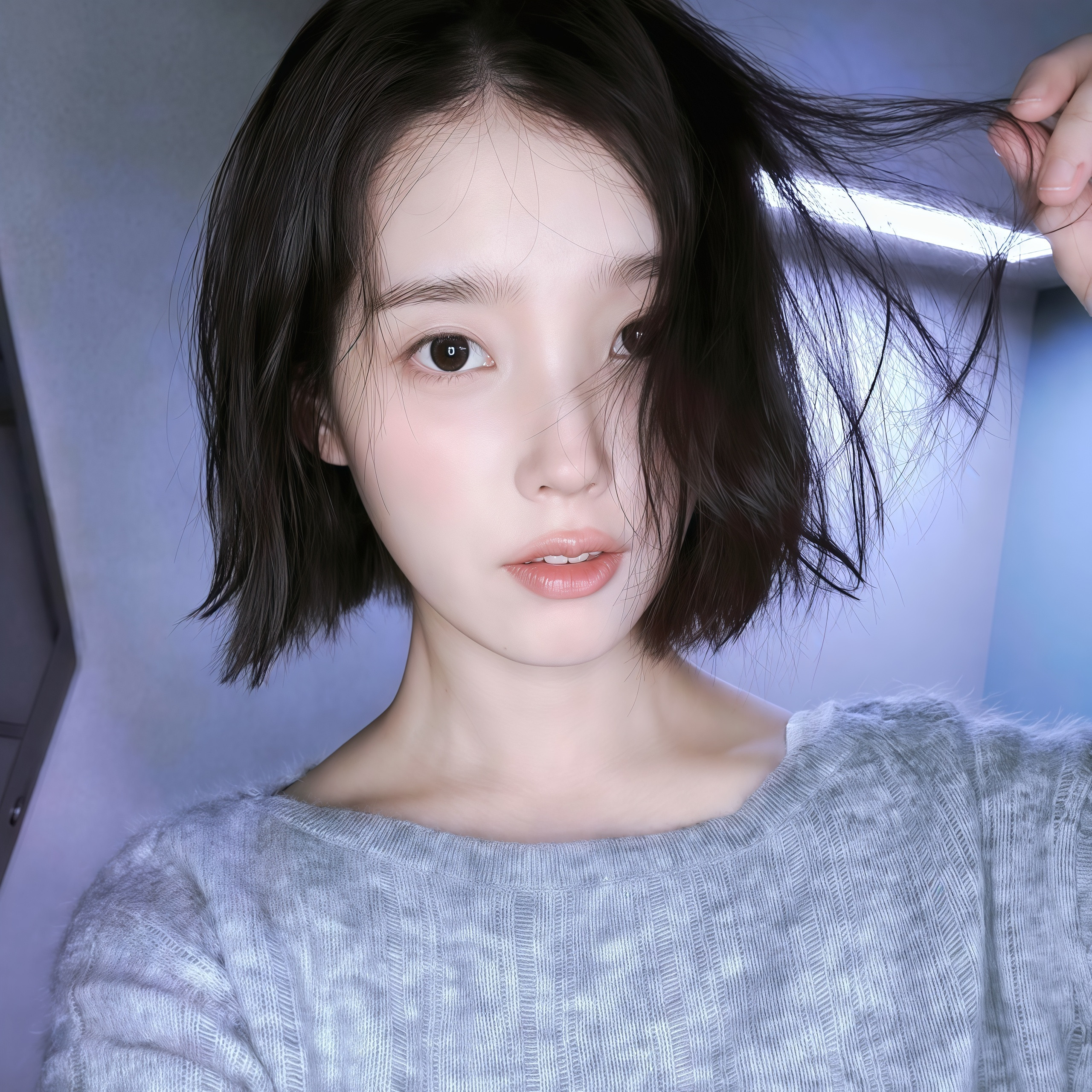 iu自拍梦幻系头像更新女神真的是自拍达人啊​​​