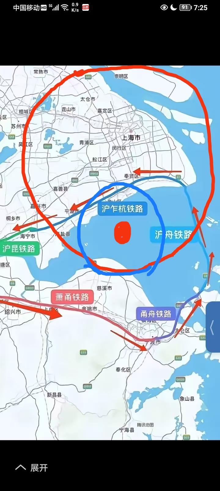 长三角世界超级工程终于起动了！沪甬公铁城际跨海通道“正式写十五五规划钢要”宁波