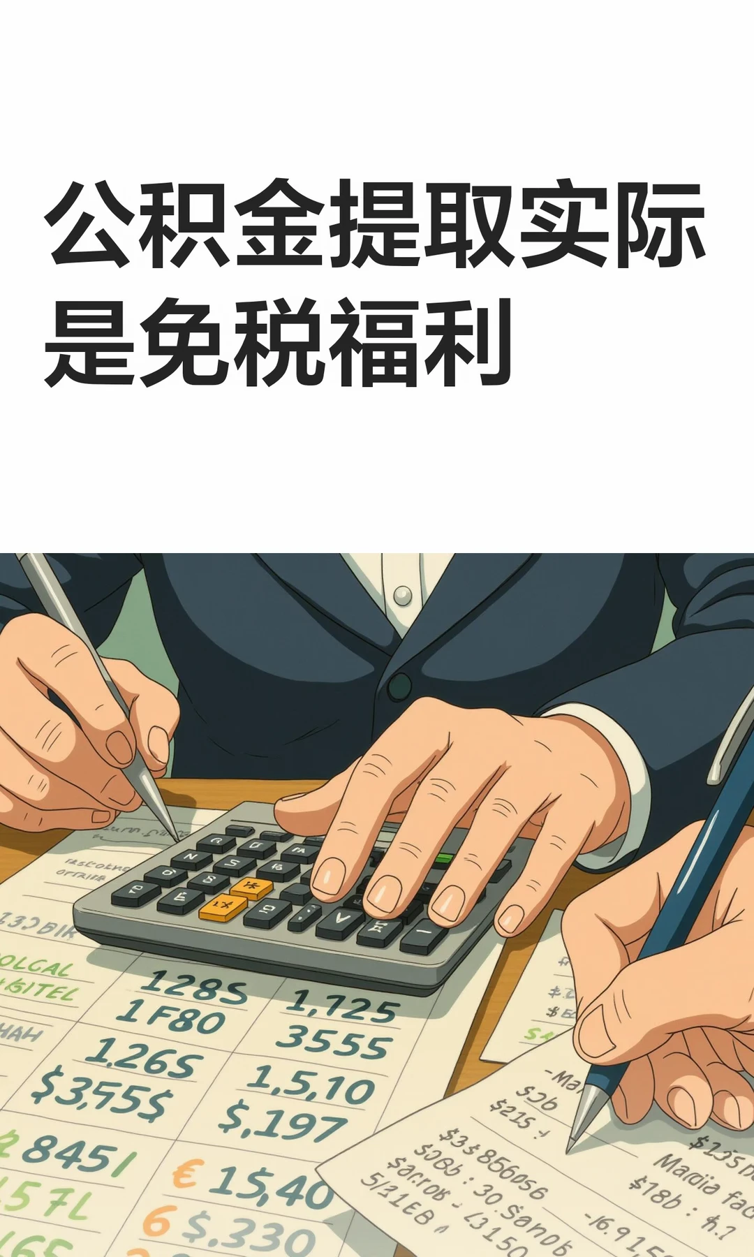 公积金提取实际是免税福利