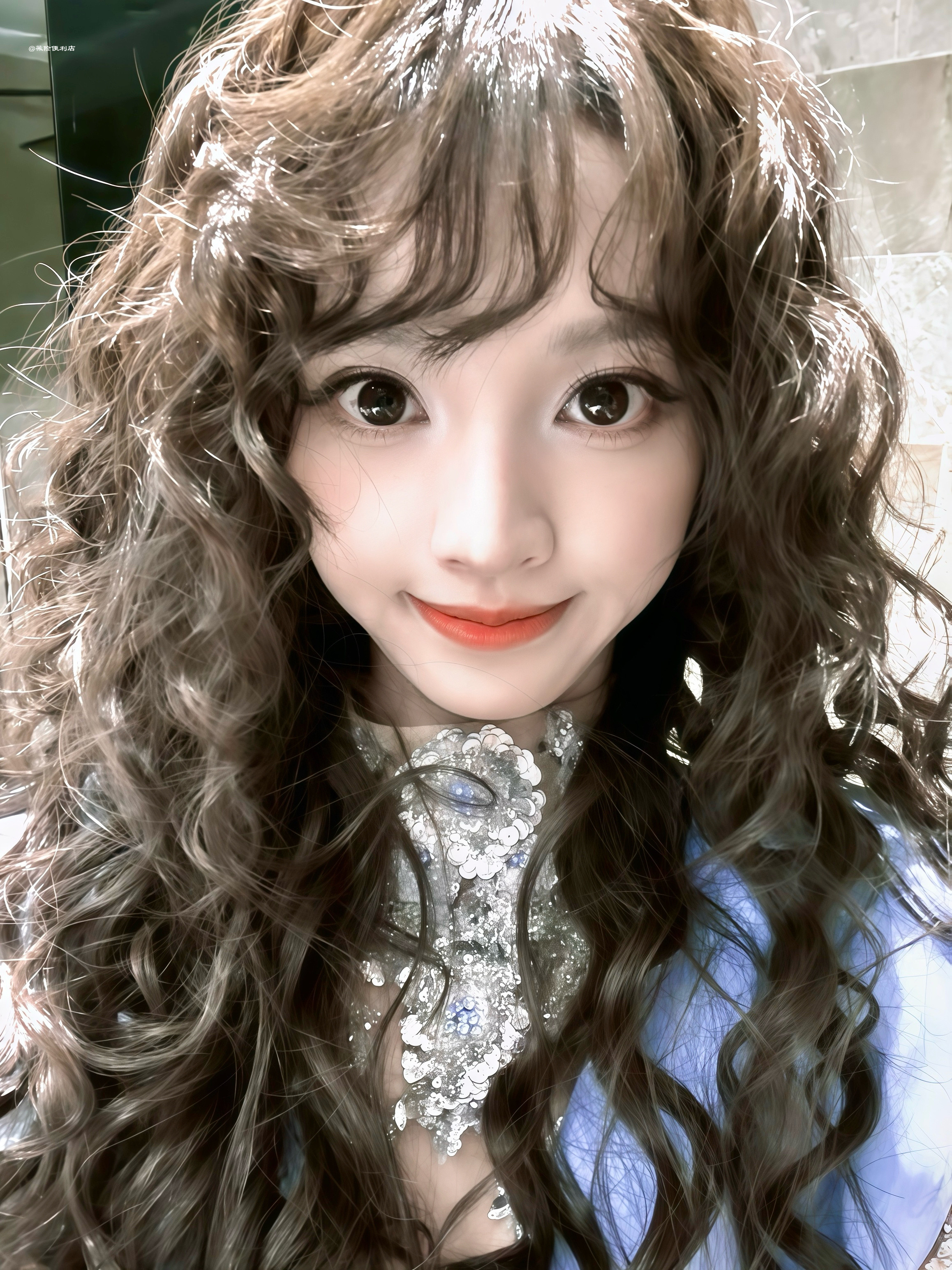 田曦薇真人洋娃娃田曦薇田曦薇好一朵蓝色妖姬