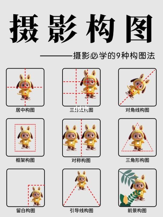 摄影构图秘籍📸 一次掌握九种构图