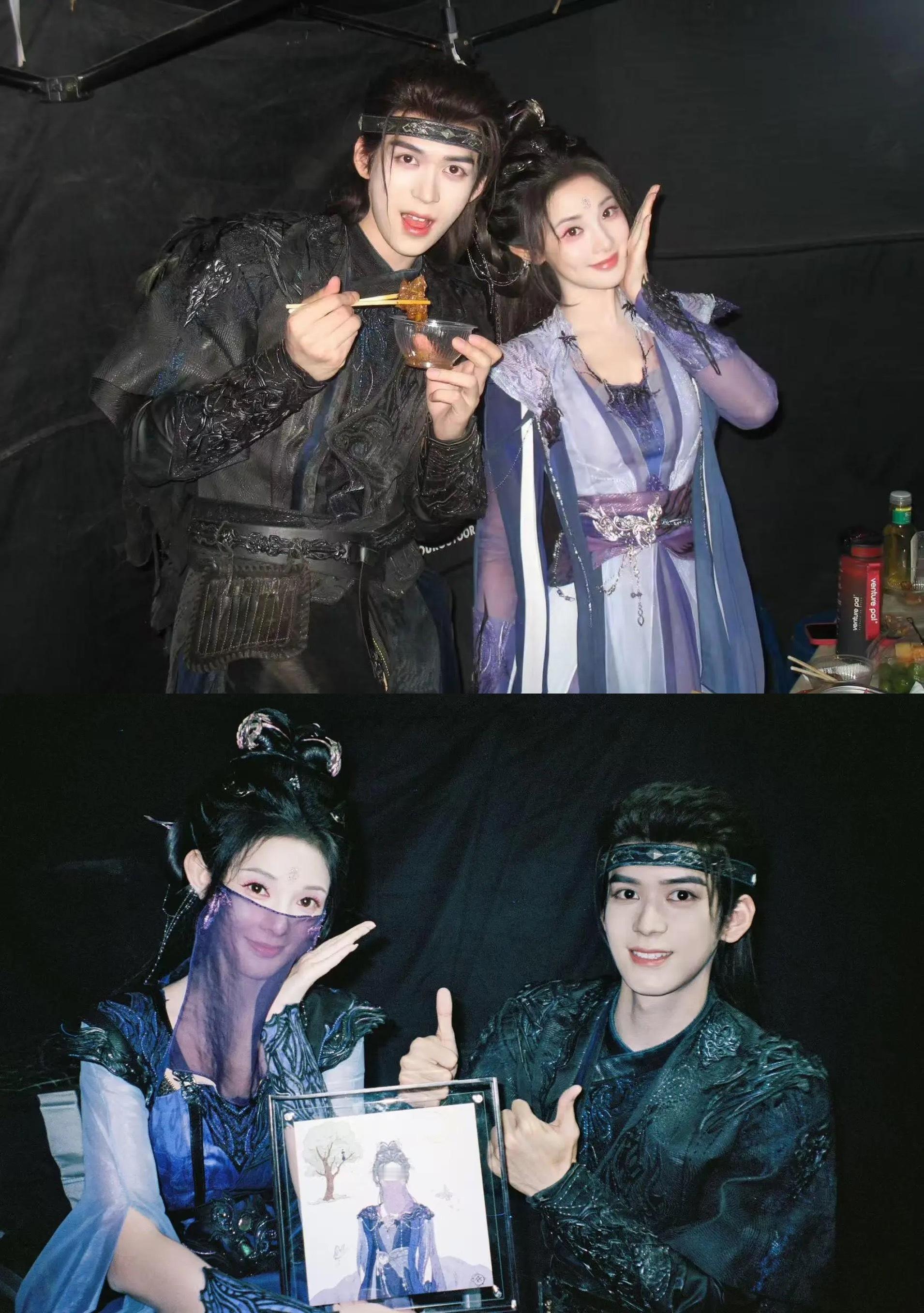 嗑到最近的副cp像呼吸一样简单🥰🥰🥰《暗河传》彭小苒x章时安怜墨cp