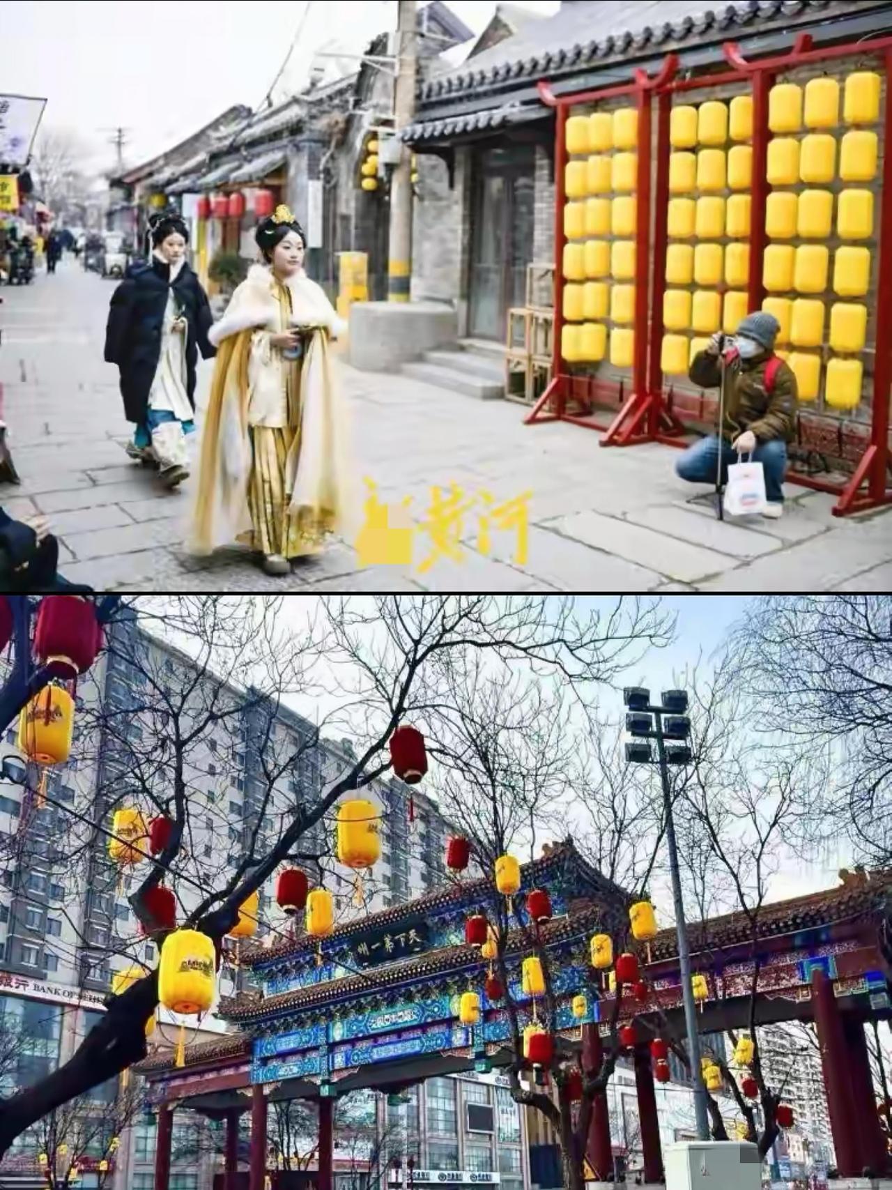 看到河北挂黄灯笼，本来都没当回事，但不仅我没有想到，很多人也没想到，居然其他