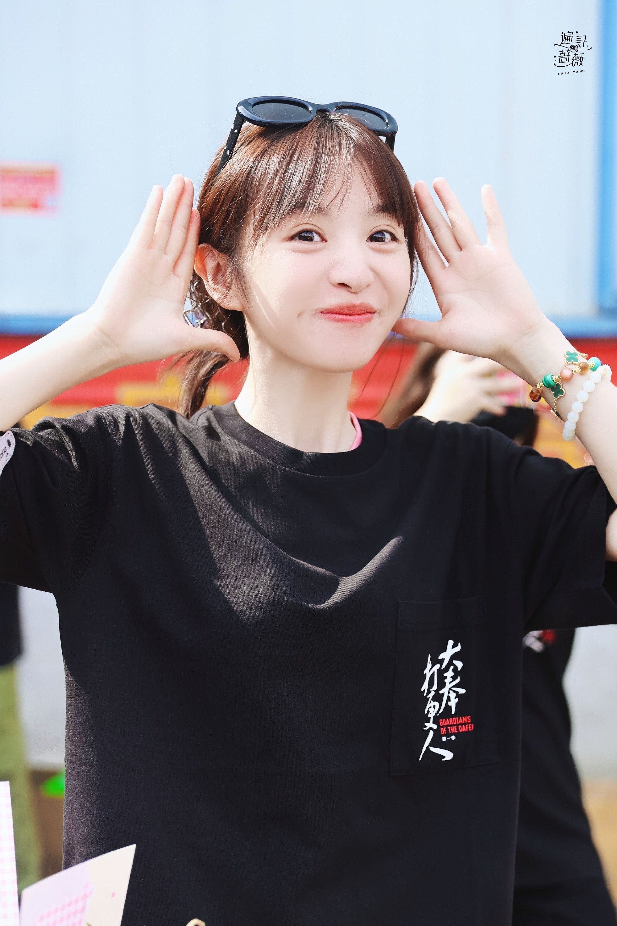你没化妆的脸蛋我却疯狂爱上#田曦薇#​
