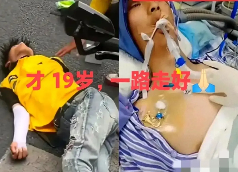 外卖骑手钰琪走了，这个家彻底垮了。瘫痪的老娘拄着拐杖从自贡赶到惠州，哭成了泪人，