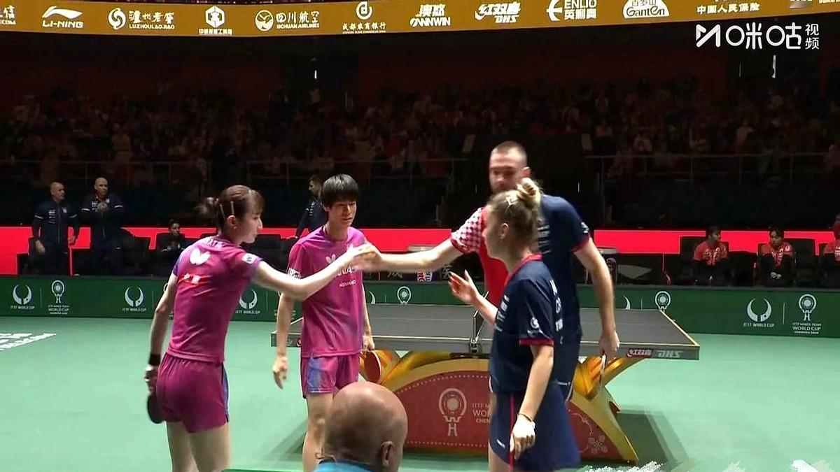 经历三轮的比赛，我国乒最大对手日本队的阵容也已全部展现。日本队混双、女双、单