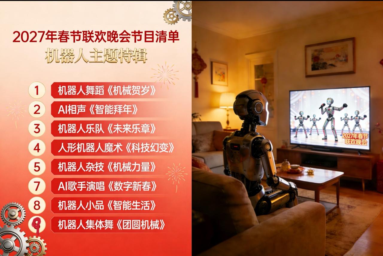 看完春晚机器人我直接顿悟：普通人想翻身，别瞎努力，方向比拼命重要！别再动不动