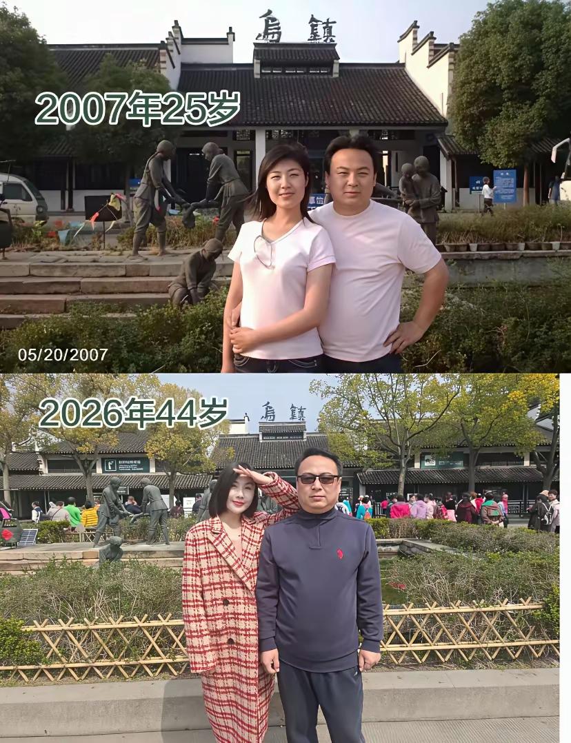 岁月是把杀猪刀，男人变化大，女的越来越漂亮。