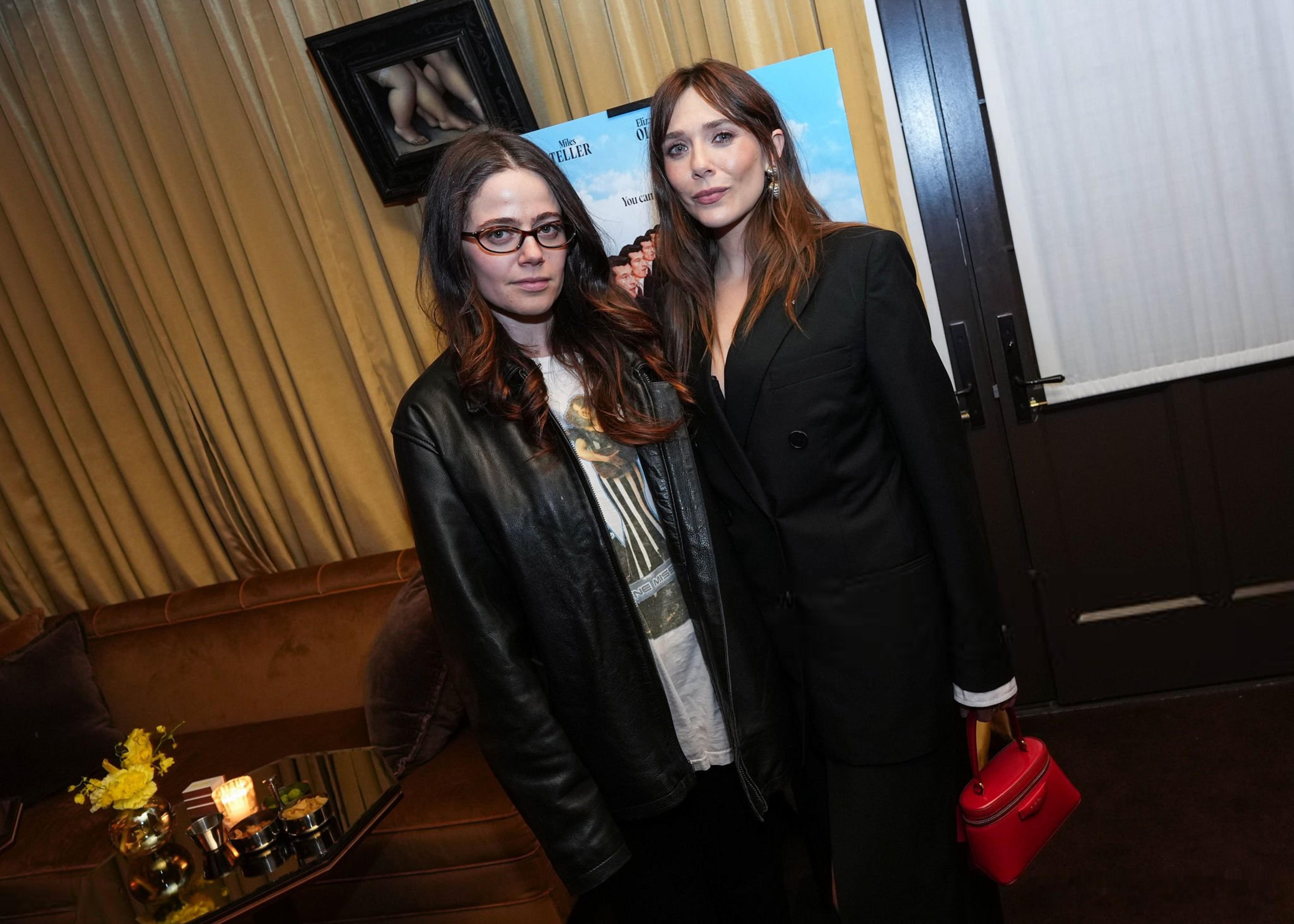 mollygordon茉莉戈登在纽约出席ElizabethOlsen伊丽莎白