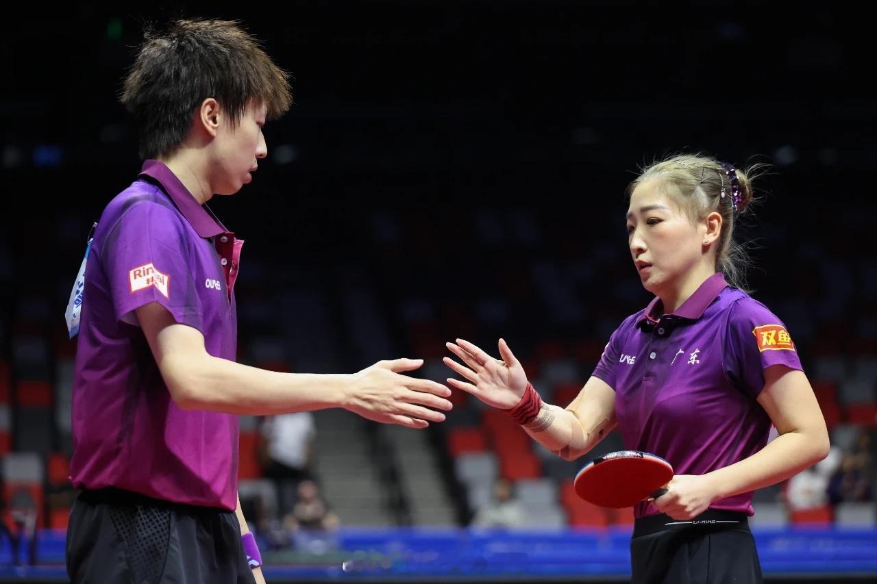 第十五届全运会乒乓球混双1/4决赛，林高远/刘诗雯4-1战胜赵钊彦/孙铭阳，晋级