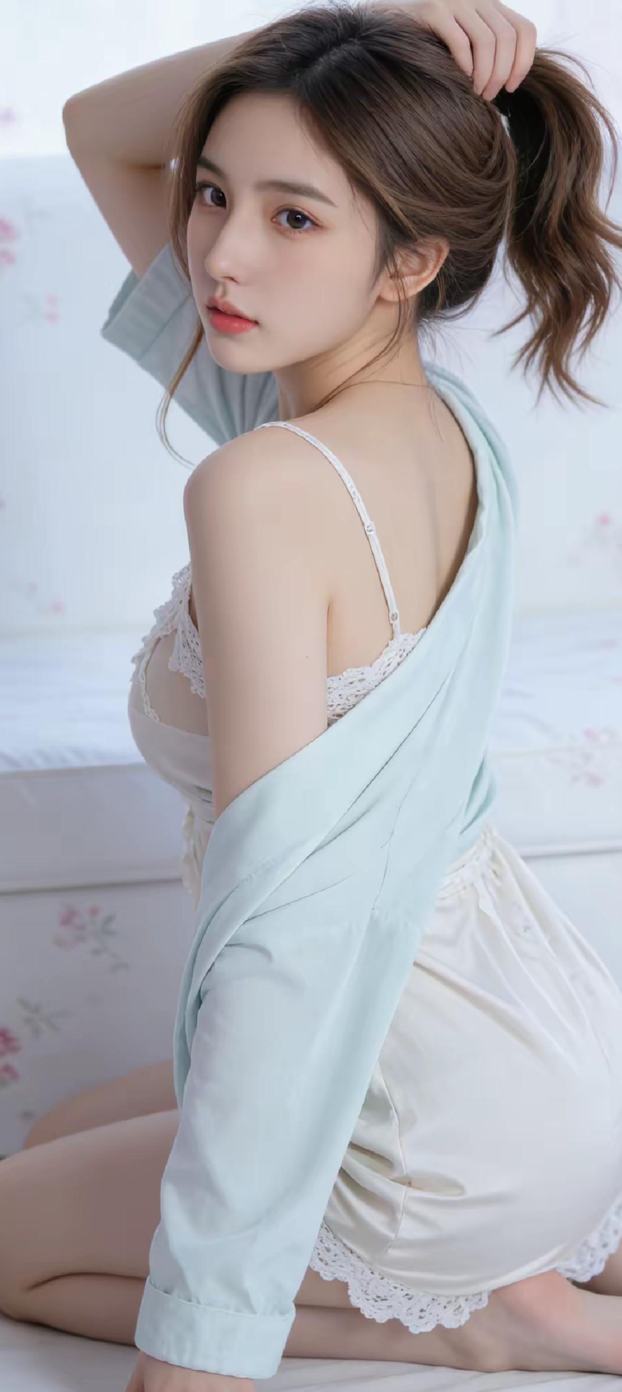 红袖添香夜，轻纱掩月华。