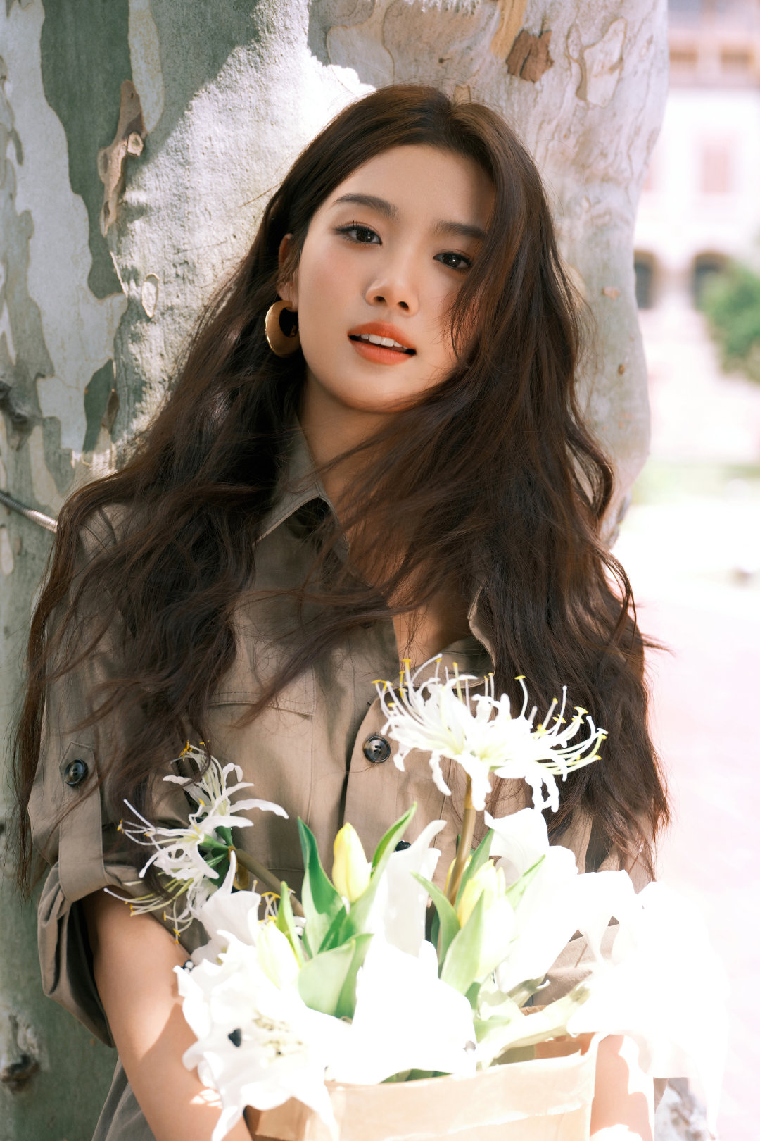 667完全是风衣女神来着#卢昱晓#​