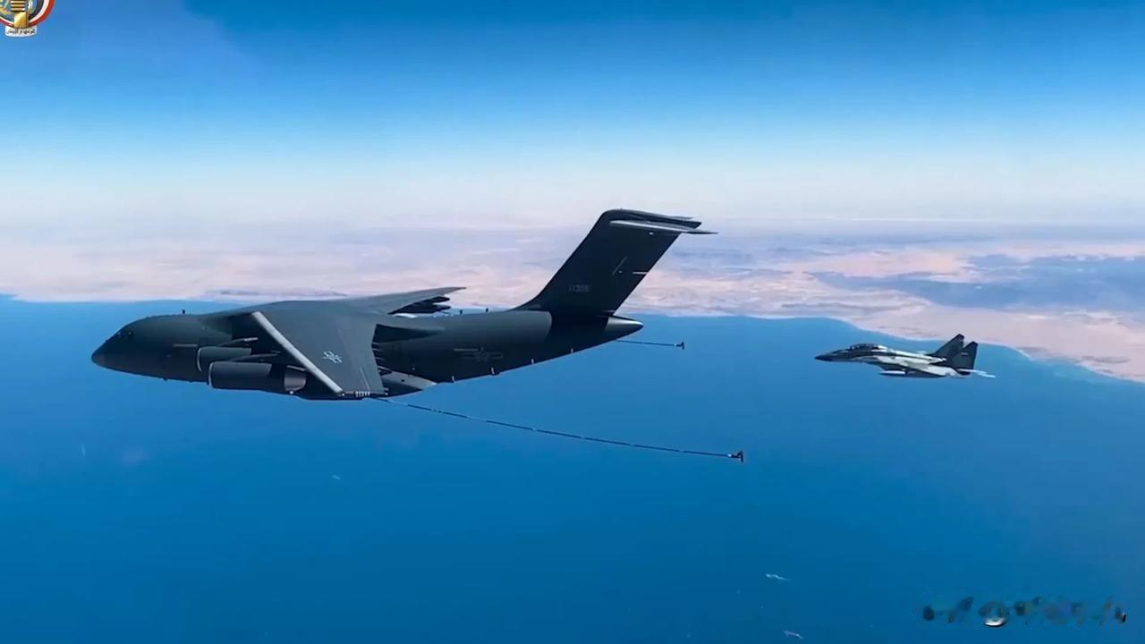 中埃文明之鹰2026落幕，运油20为埃及战机空中加油画面震撼曝光！目前，中埃