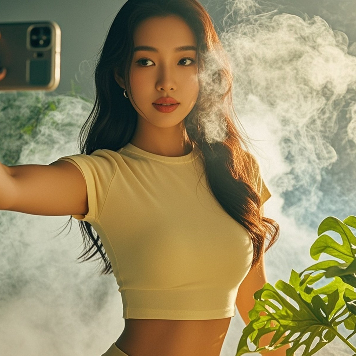 纯欲风少女朦胧美感十足