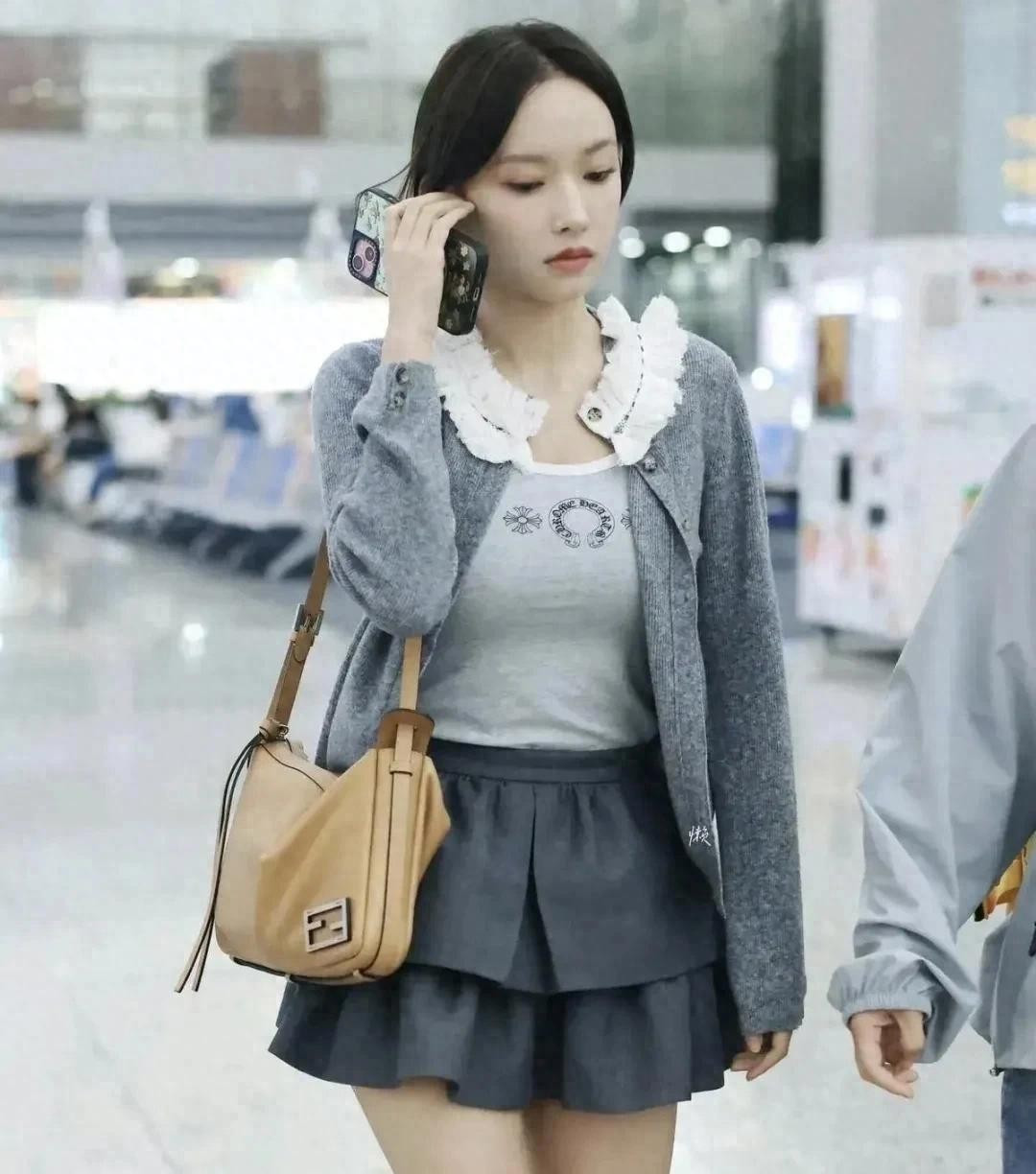 程潇，内娱逆天身材比例，奶潇是怎么做到又瘦又有肉的？