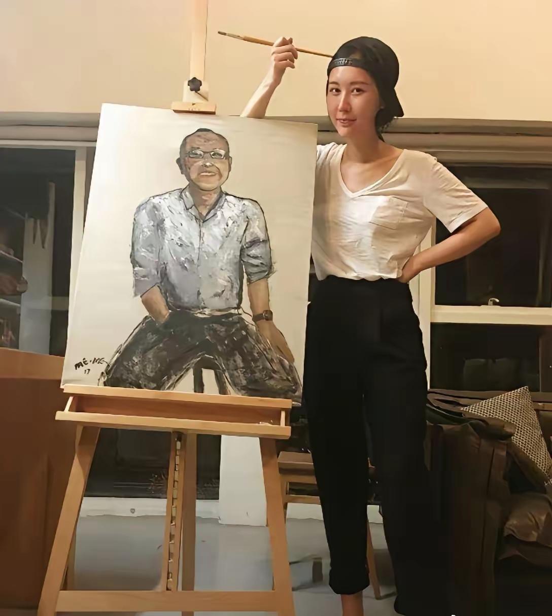 看了这副画，我豁然原谅了田朴珺小姐的绝情。人家才四十来岁啊😡正是三