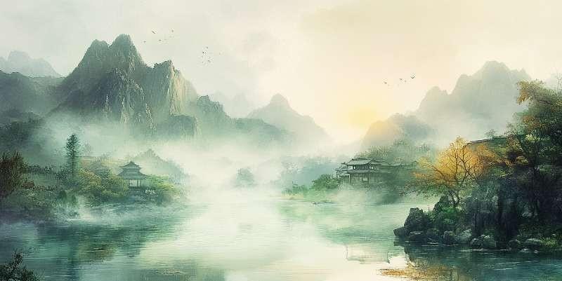 唐宝应年间，有个叫元无有的读书人，曾独自在扬州郊外行走。正值傍晚，突然刮起大风、