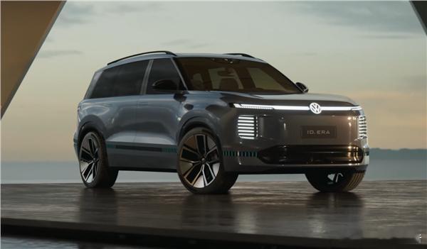大众首款增程混动ID.ERA路试谍照曝光近日，网络上曝光了一组上汽大众大众ID