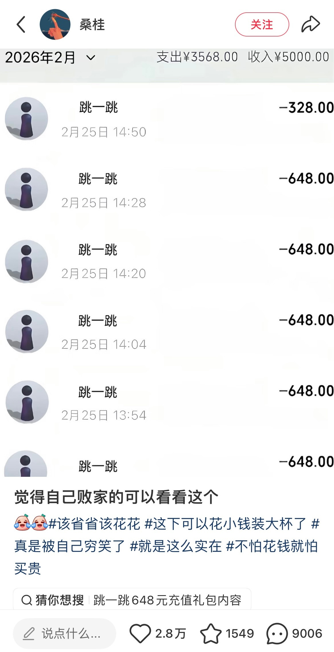 觉得有些东西不该买的时候，就把这张图掏出来