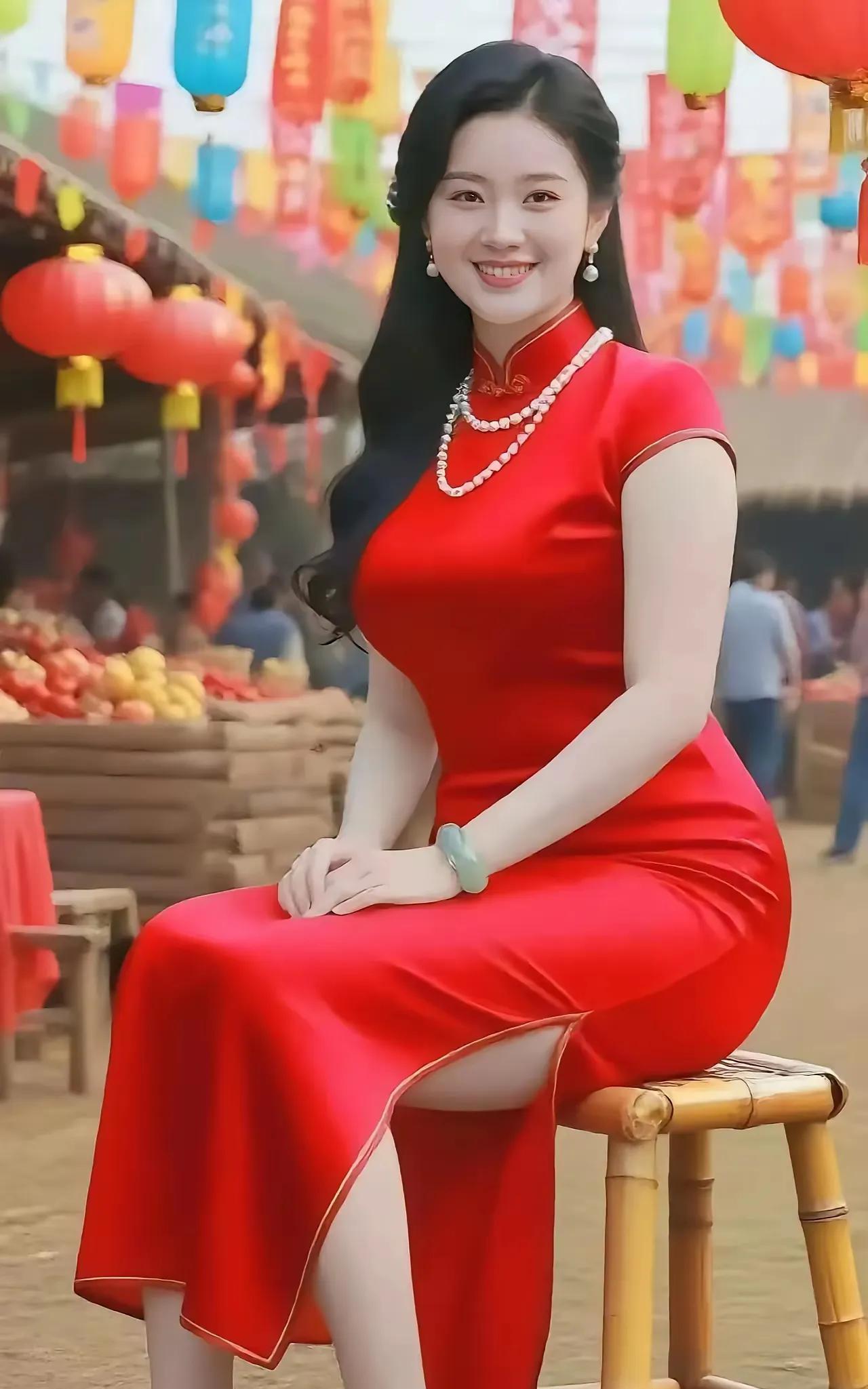贤妻长得美不美，婀娜柳腰大长腿。端庄淑雅青丝飘，……请友续句【才情卓越云