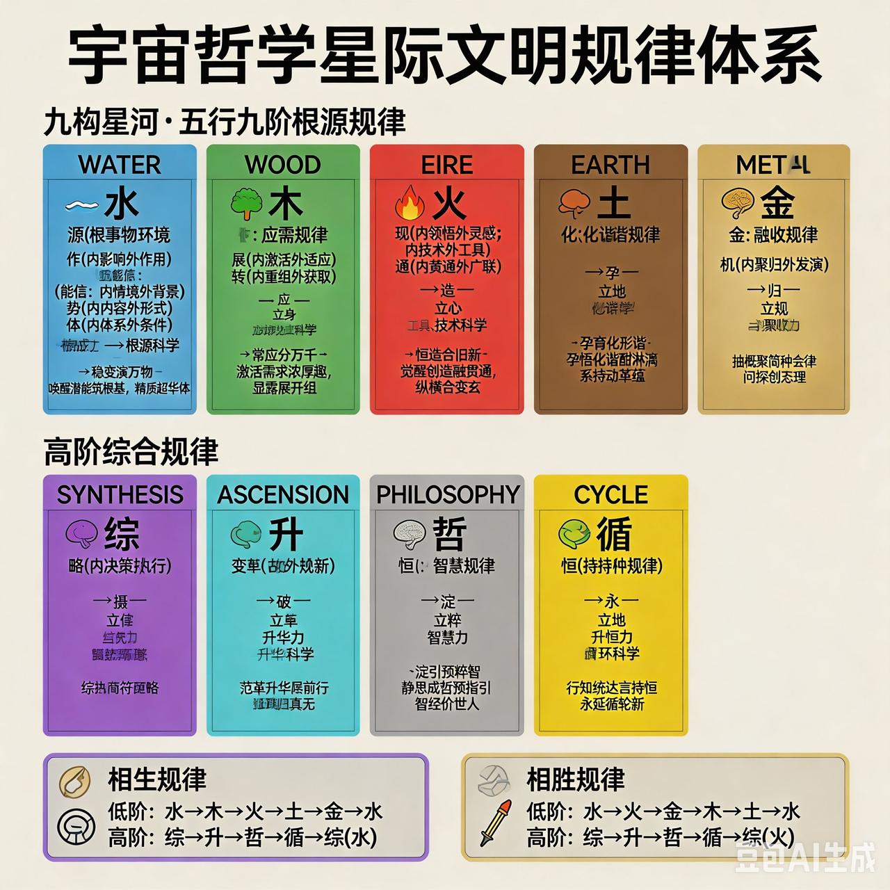 科学理论。如九构星河规律体系。科学理论助力认知提升拥有科学理论，就如同手握一