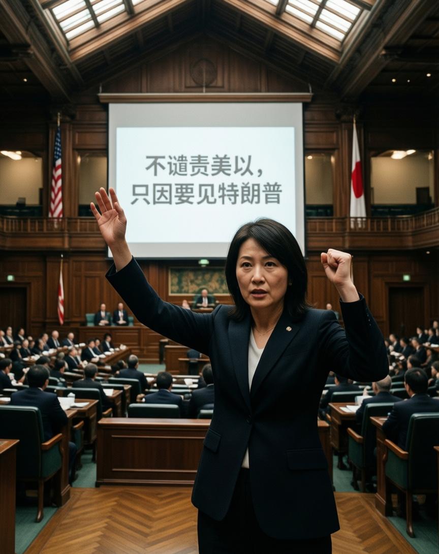 日本国会里，很少出现这样的场面。3月17日，首相高市早苗在答辩席上被问到这样