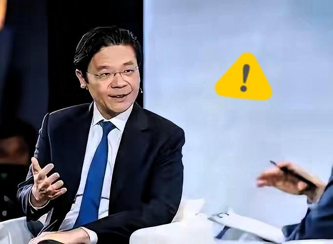 新加坡总理黄循财坐在加拿大电视台的聚光灯下，神情急切，语速紧凑，像急于递交一份“