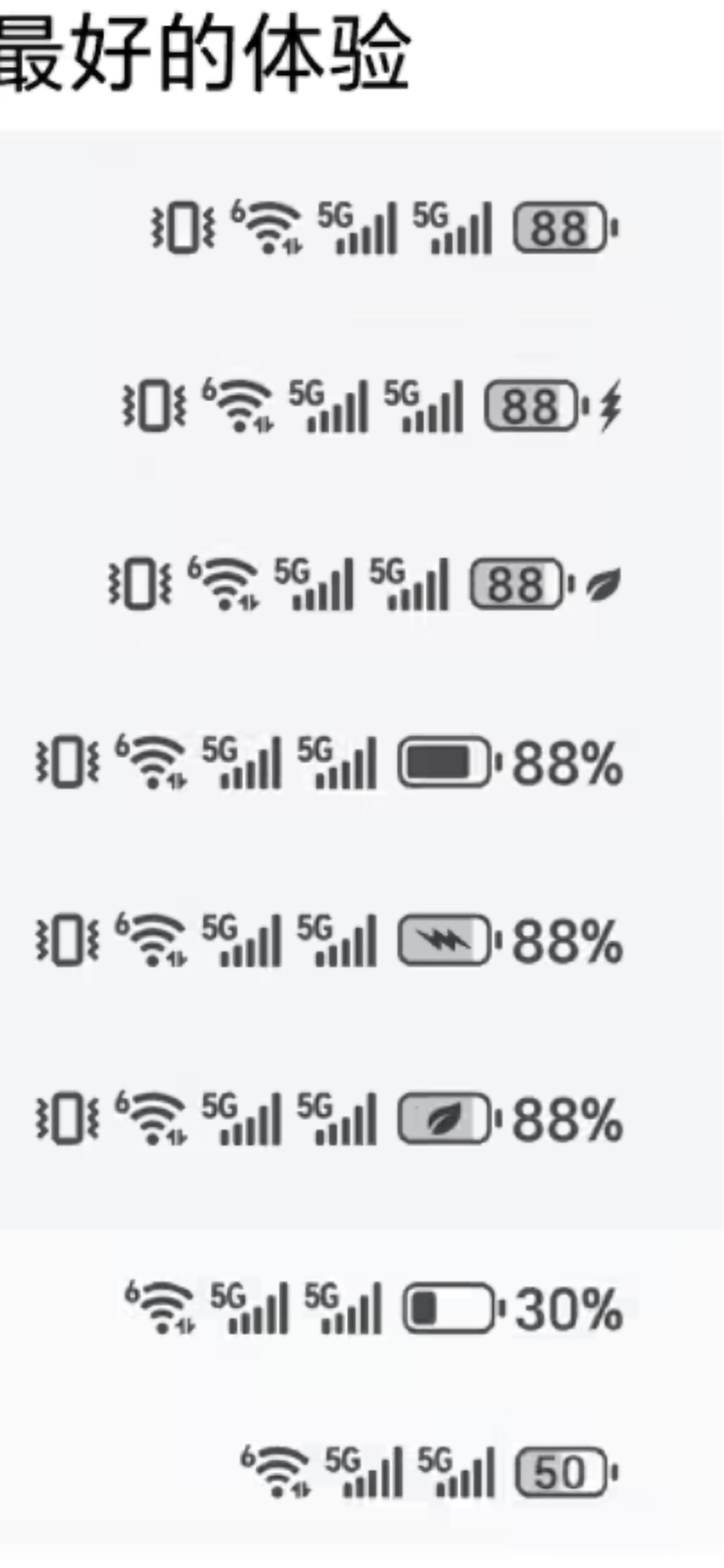 荣耀MagicOS状态栏调查。你喜欢左边的新版，还是喜欢右边的旧版？