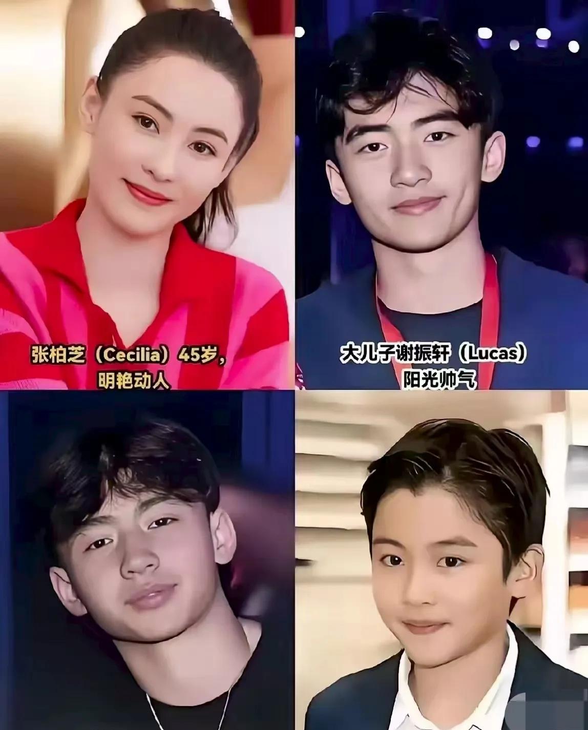 面相这个东西，真是个玄学！网友以前就说过，张柏芝打眼一看就是无师自通，非常会