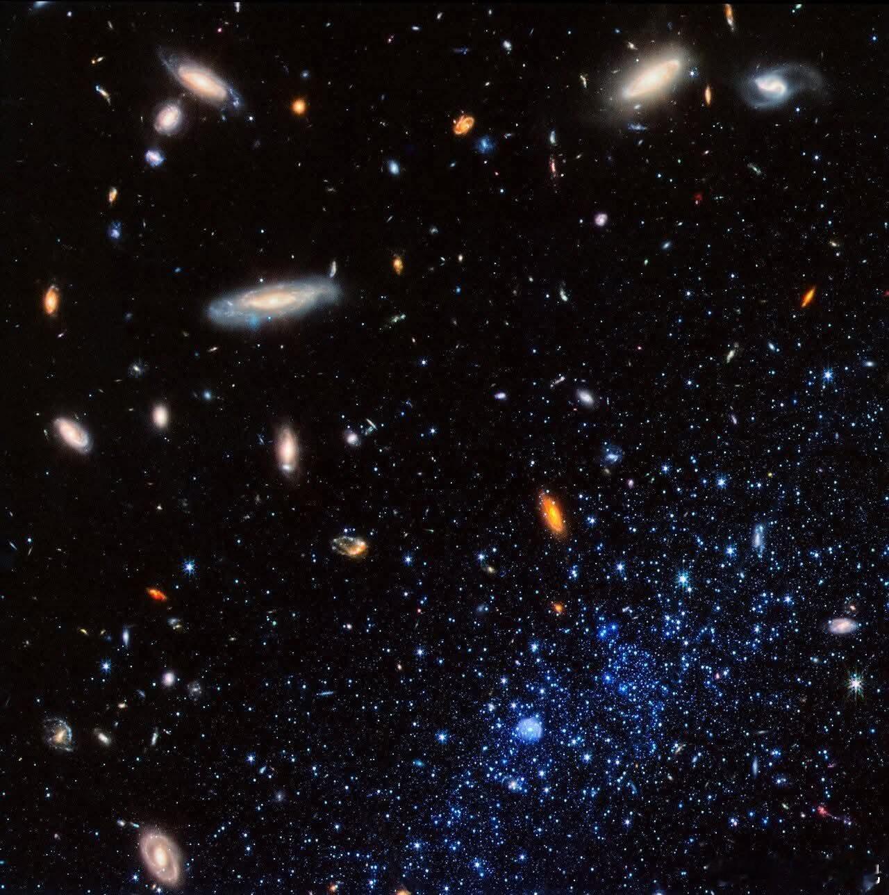 这张来自詹姆斯·韦伯太空望远镜的引人注目的图像揭示了小狮子座矮星系（LeoP）