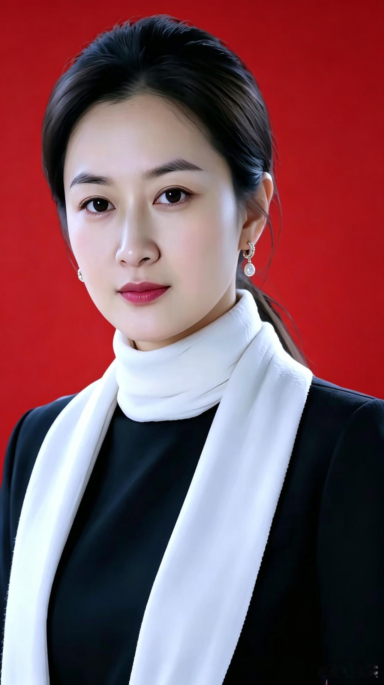 红背景一衬更亮眼耳环晃着真叫甜眉眼长得就勾人身材更是没挑拣不用打
