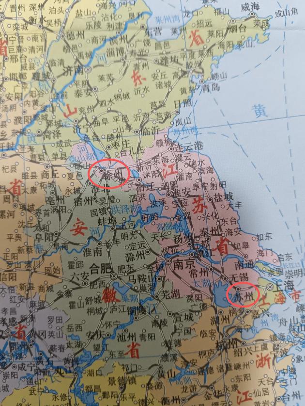 江苏的副中心只能是苏州或者徐州，前者因为有钱，后者因为地理位置，长江以南有上海
