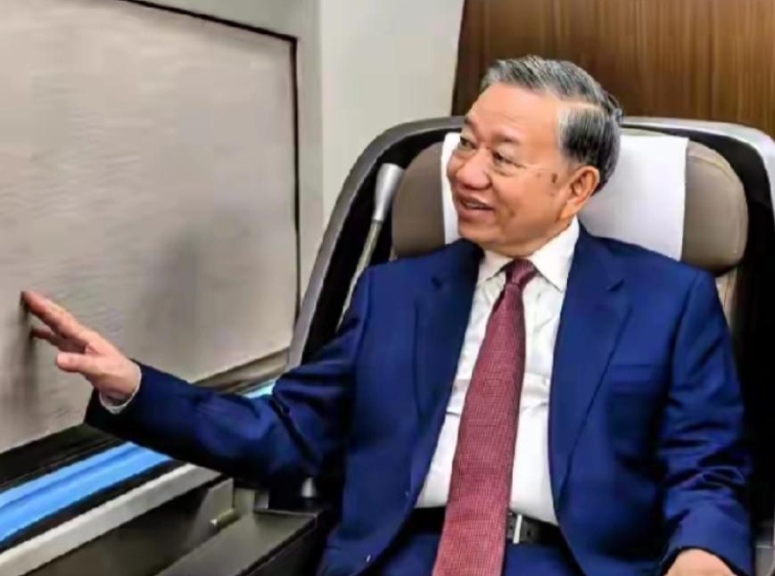 都在说苏林坐高铁是“体验”，告诉你，这是外交史上最狠的一次拒绝。他用10个小