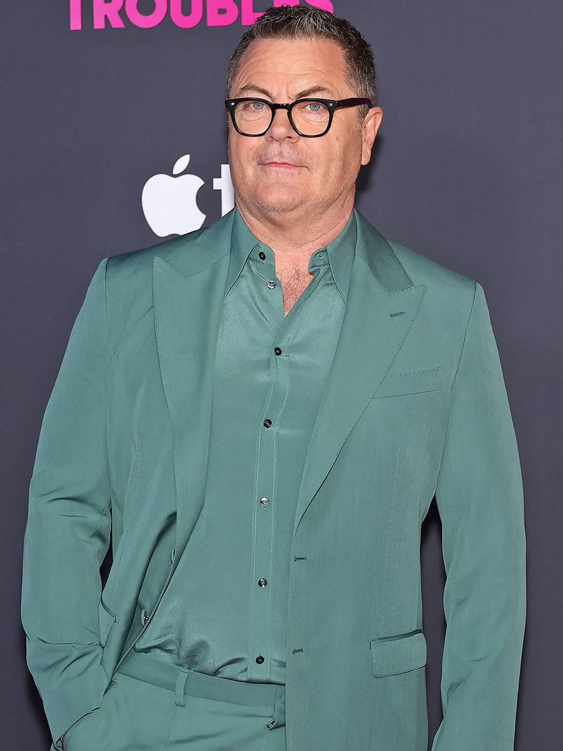 妮银幕闲话可·基德曼、艾丽·范宁和尼克·奥弗曼抵达纽约《玛戈没钱了》首映式现场