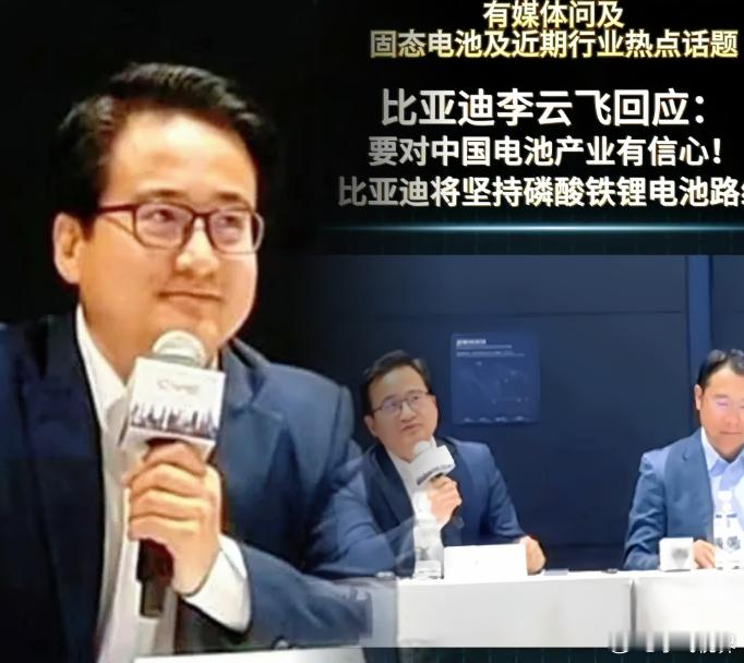 比亚迪定调了：以后所有车，从10万的海豚到30万的汉，全都用磷酸铁锂电池，别的再