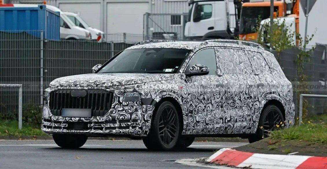 奥迪Q9，量产版今年亮相。对标奔驰GLS和……众多9系SUV旗舰，哈哈。