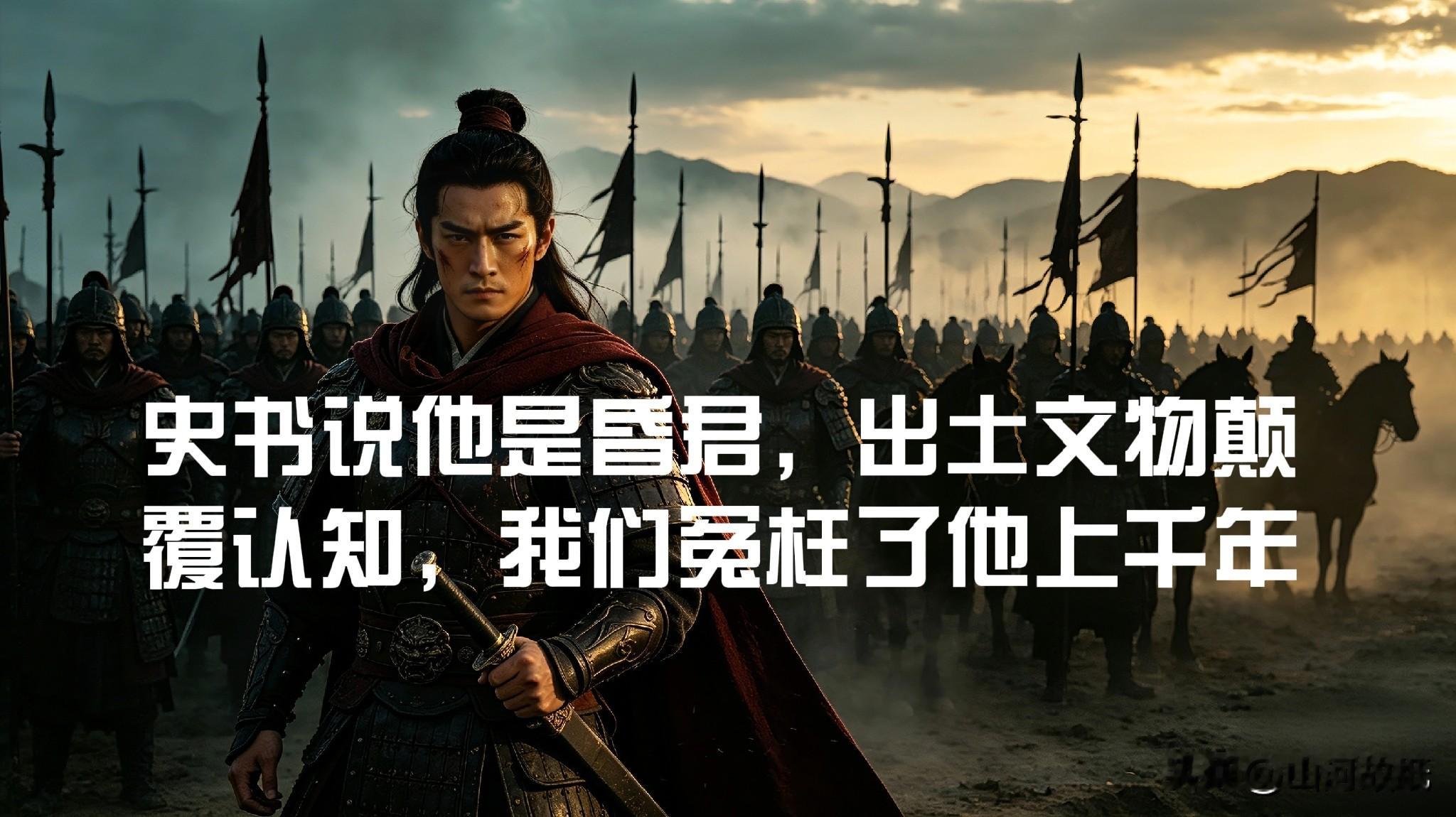 史书说他是昏君，出土文物颠覆认知，我们冤枉了他上千年很多人被教科书骗了一辈子！我们从小就被灌输，他是