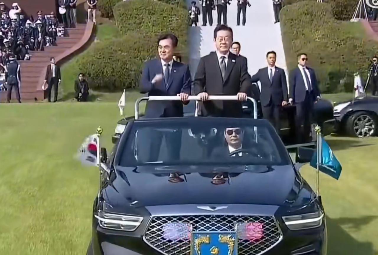 10月1号大阅兵后，李在明信心爆棚:要收回作战指挥权10月1号当天上午，韩国举