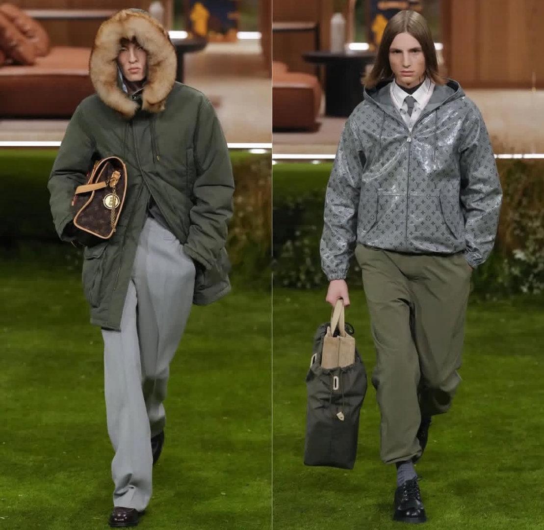 菲瑞尔执掌LV首秀｜巴黎男装周开幕大秀🔥路易威登2026秋冬男装系列昨晚炸裂登