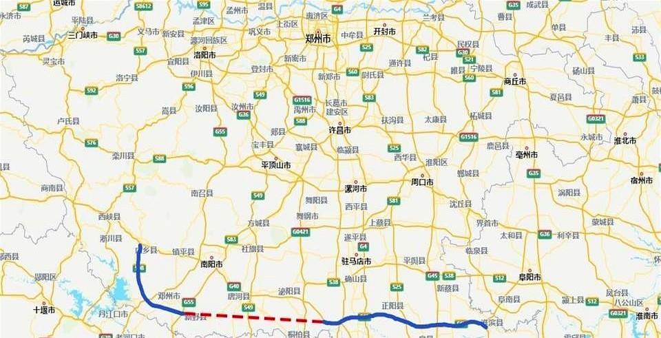 河南淮滨‑内乡高速桐柏至邓州段（简称桐邓高速，S62）他们把立项环评这些手续全