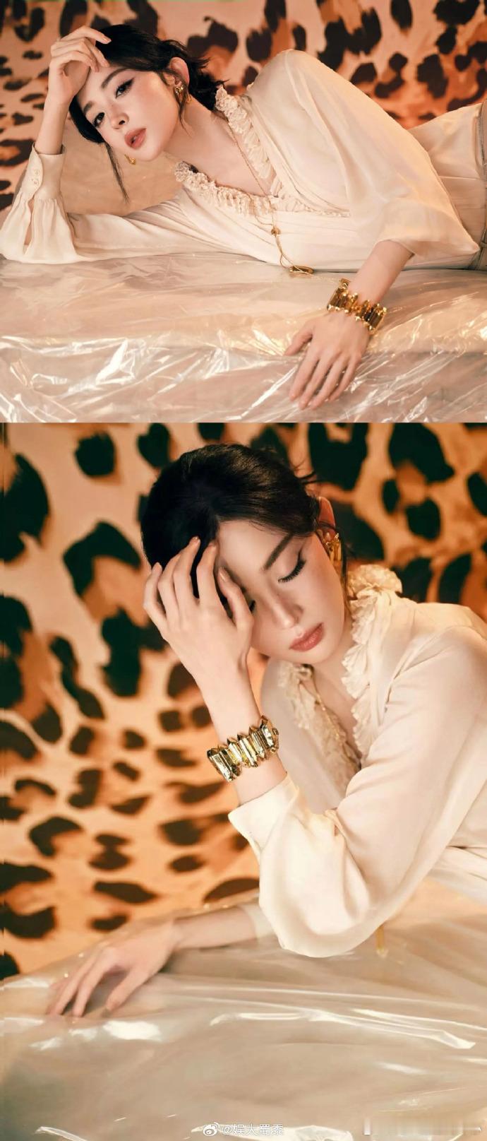娜扎这真是人类能长出来的脸吗别人用美颜相机都修不出的面部折叠度，娜扎直接长成