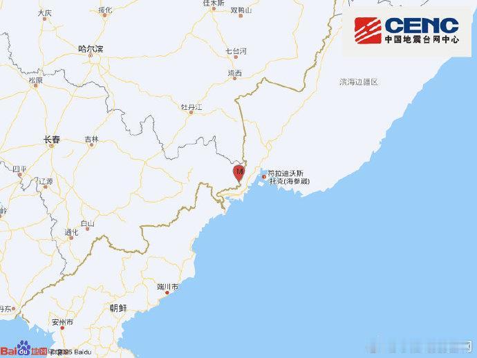 吉林珲春点击播报本文据中国地震台网正式测定，10月25日19时45分，吉林延边