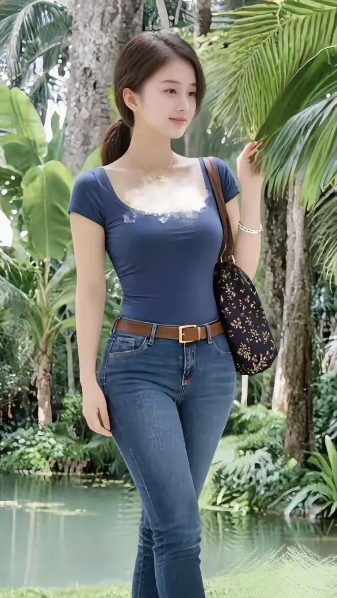 走进这片绿意里，连风都带着湿润的草木清香。水面倒映着高大的棕榈树，阳光透过叶片洒